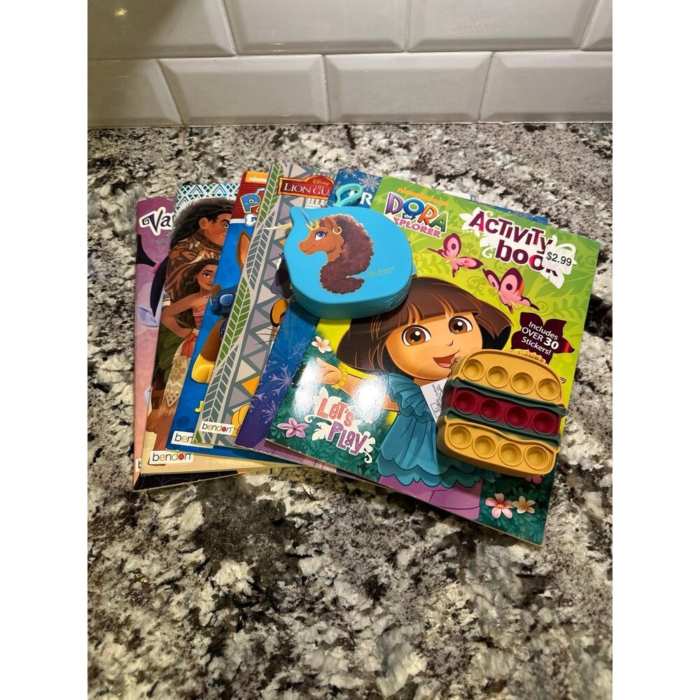 Coloring, Sticker , Activity Books Bundle 6 Books
Activity - Picture 11 of 12